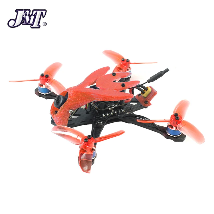DIY гоночный Дрон 135 мм бесщеточный FPV 2S мини F4 Контроллер полета XT1104-7500KV Flysky FS I6 пульт дистанционного управления RC Квадрокоптер - Color: PNP NO Receiver