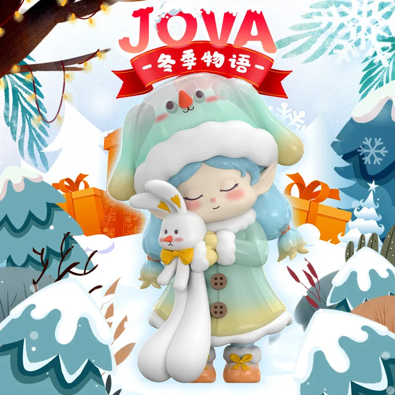 

Kawaii Blind Box Toys JOVA Winter Blind Box Guess Bag Caja Ciega Blind Bag Toys Anime Figures Cute Model for Girls Birthday Gift