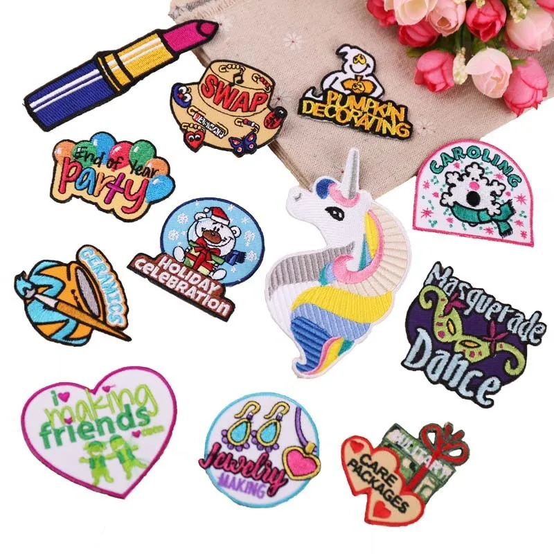 Новинка 1 шт. недорогие высококачественные нашивки с героями мультфильмов