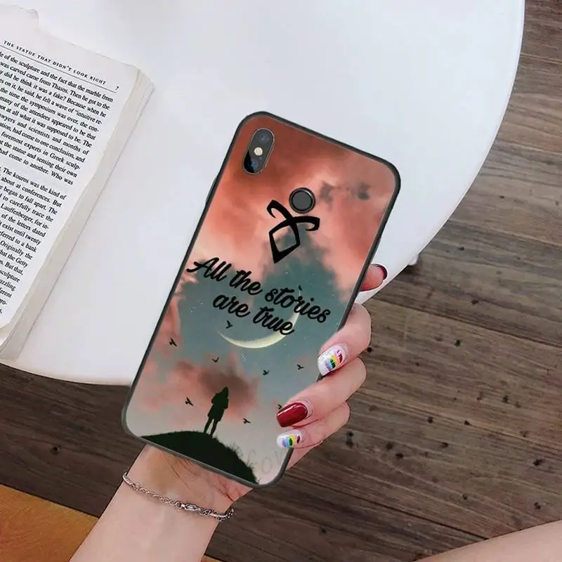 

shadowhunters high quality logo Phone Case For Xiaomi Redmi note 7 8 9 t k30 max3 9 s 10 pro lite