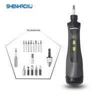 cordless mini electric screwdriver 6v battery operated drill tool set manual and automatic power tool metallurgy gear set diy