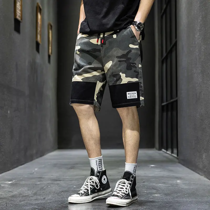 

2021 Men's summer clothes men's Beach swimsuits fashion sports casual shorts beach men's clothing Printed camouflage shorts