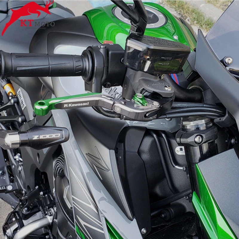 New For Kawasaki Z900 Z 900 2017-2021 2020 Tire Valve caps Cover &amp Motorcycles Folding Extendable adjustable Brake Clutch Levers |