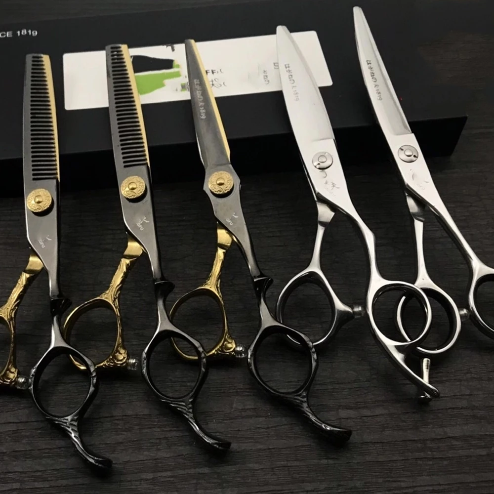 

[Boss favorite] Professional Haircut Hairdressing Flat Cut Trace Tooth Scissors Tool Set Salon Haircut Hairdressing Scissors