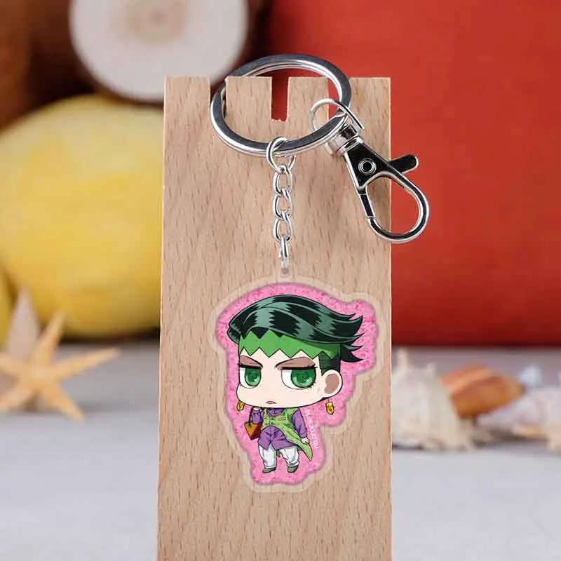 as pictured JOJOs невероятное приключение ризотто Неро ветчины Melone акриловый брелок в виде фигуры брелок украшения Коллекция Модель игрушка Косплэй - Цвет: as pictured