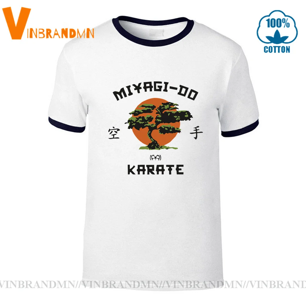 Винтажная Футболка-Кобра Кай ретро футболка кунг-фу японская 80-х персонализации