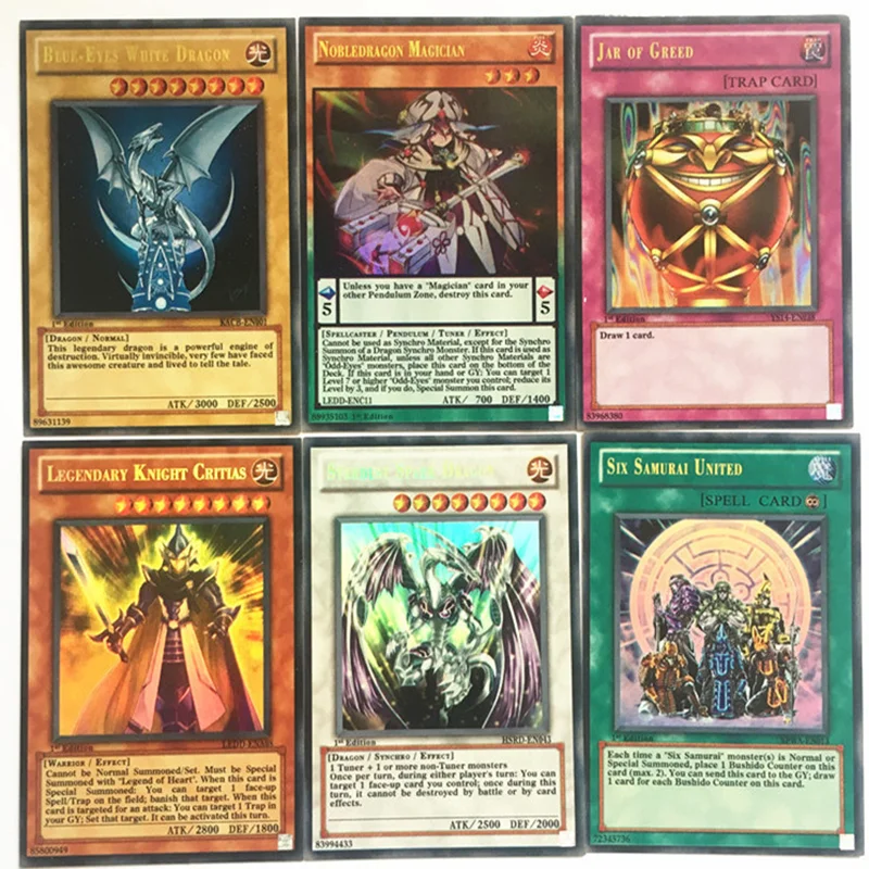 Cartas de Anime de Yu Gi Oh, 112 Uds., cartas hologr&aacute;ficas en ingl&eacute;s, juego de batalla de soldado gigante, yu-gi-oh Ni&ntilde;os juguete para regalo-1