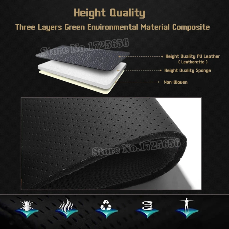 Чехлы AutoDecorun на автомобильные сиденья кожаные чехлы для Subaru forester 2019 2016 2015 2018