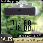 Цифровая метеостанция, беспроводной датчик для окна, термометр для использования в помещении и на улице, температура для детской спальни