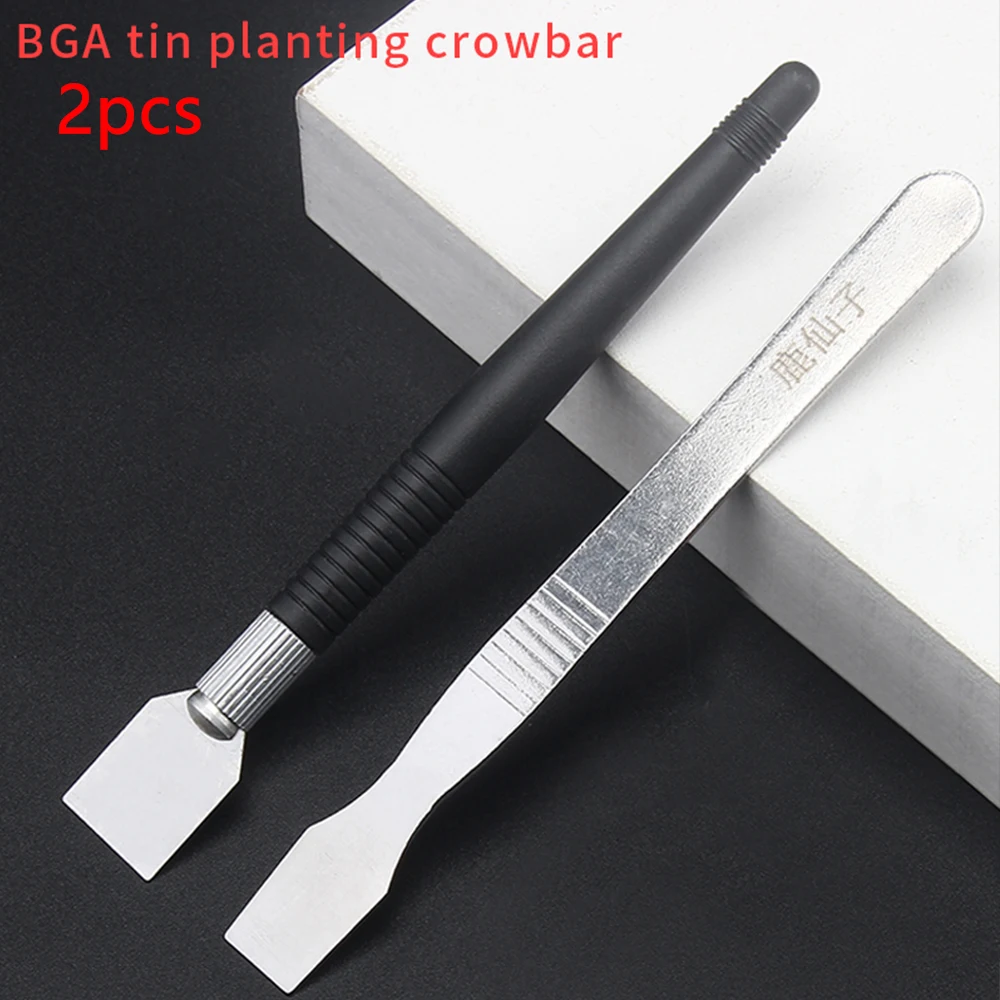 

LUXIANZI металлический пластиковый плоский рычаг для удаления клея с мягким лезвием для iPhone Samsung мобильный телефон инструменты для открывания и ремонта