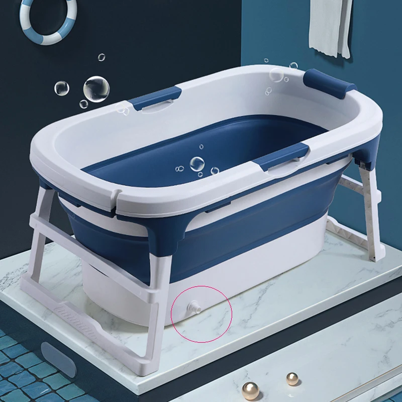Ванночка для взрослых детская ванночка Складная Большая детский бассейн дома с
