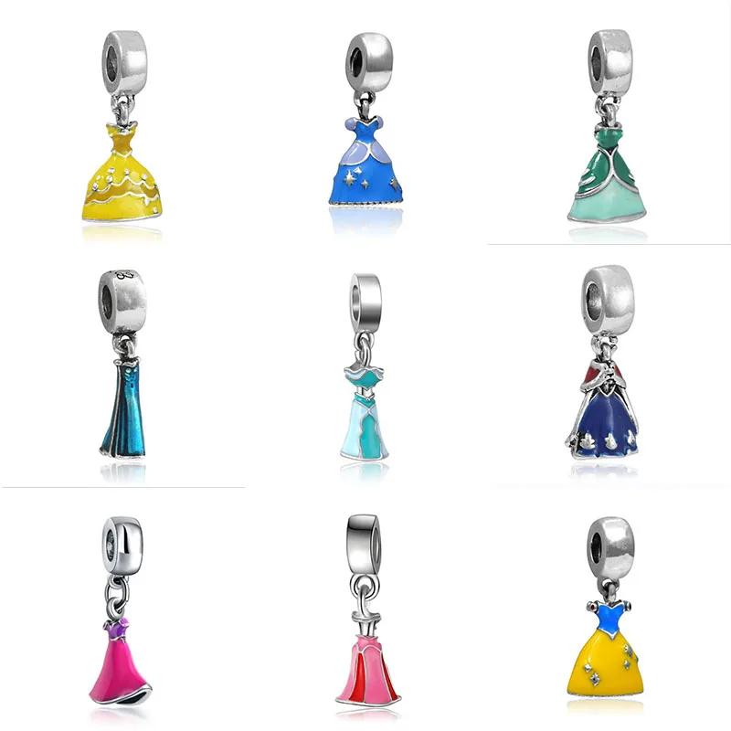 DIY браслет очарование принцессы bijoux plata sieraden духи mujer originales ожерелье Шарм