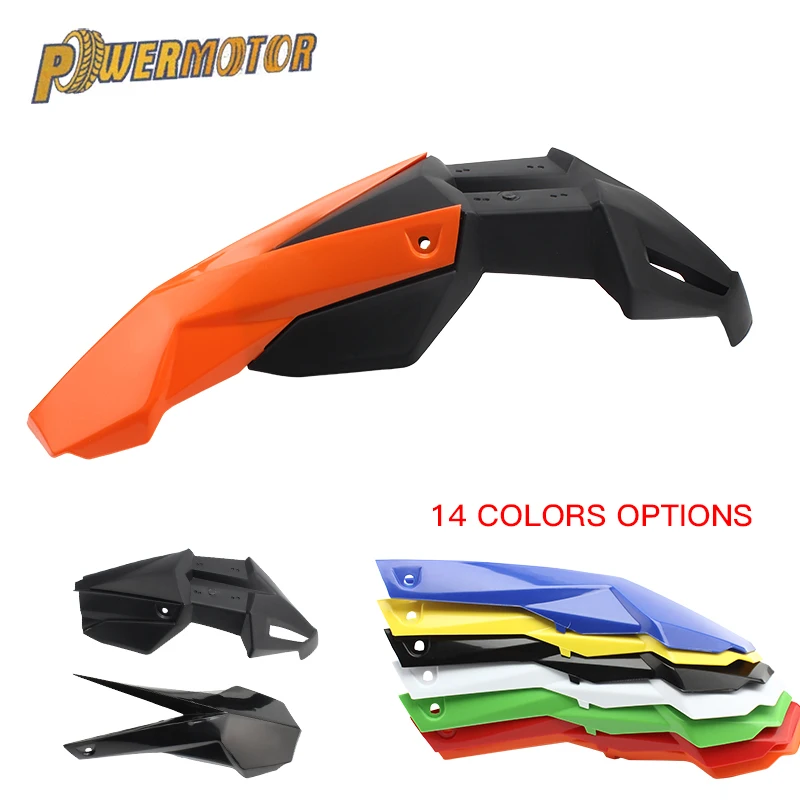 

Universal Motorcycle Front Mudguard Front Fender For KLX YZF DRZ CR CRF DT RMX Off Road Dirt Pit Bike MX Motocross