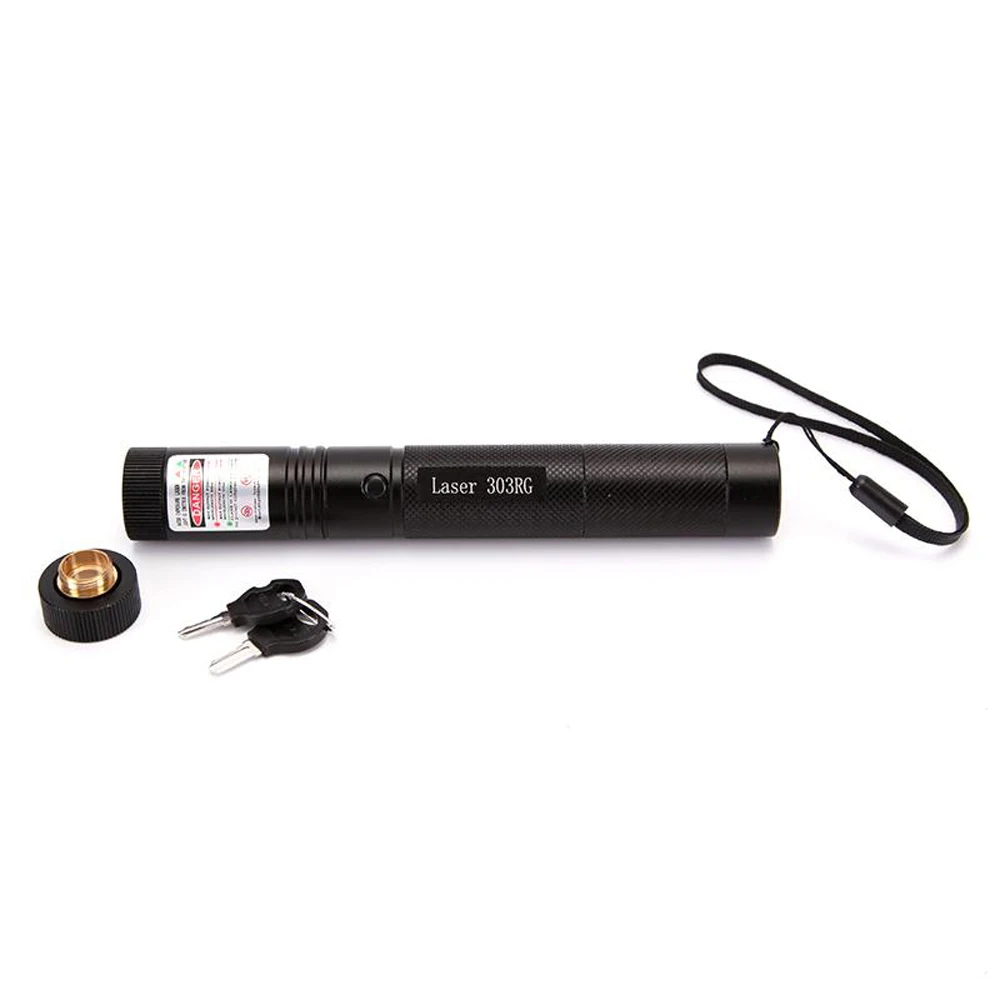Высокомощные гибридные красные и зеленые лазерные указки 2 в 1 с регулируемым