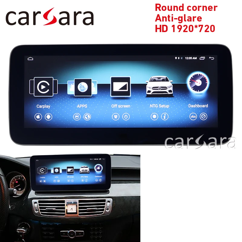 4G Оперативная память 64G Встроенная Android Сенсорный экран для CLS Class W218 2012 2016 10 25