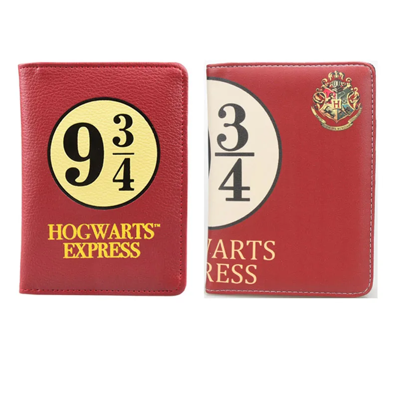 DIKEDAKU Хогвартс Экспресс Обложка для паспорта девять и три четверти из