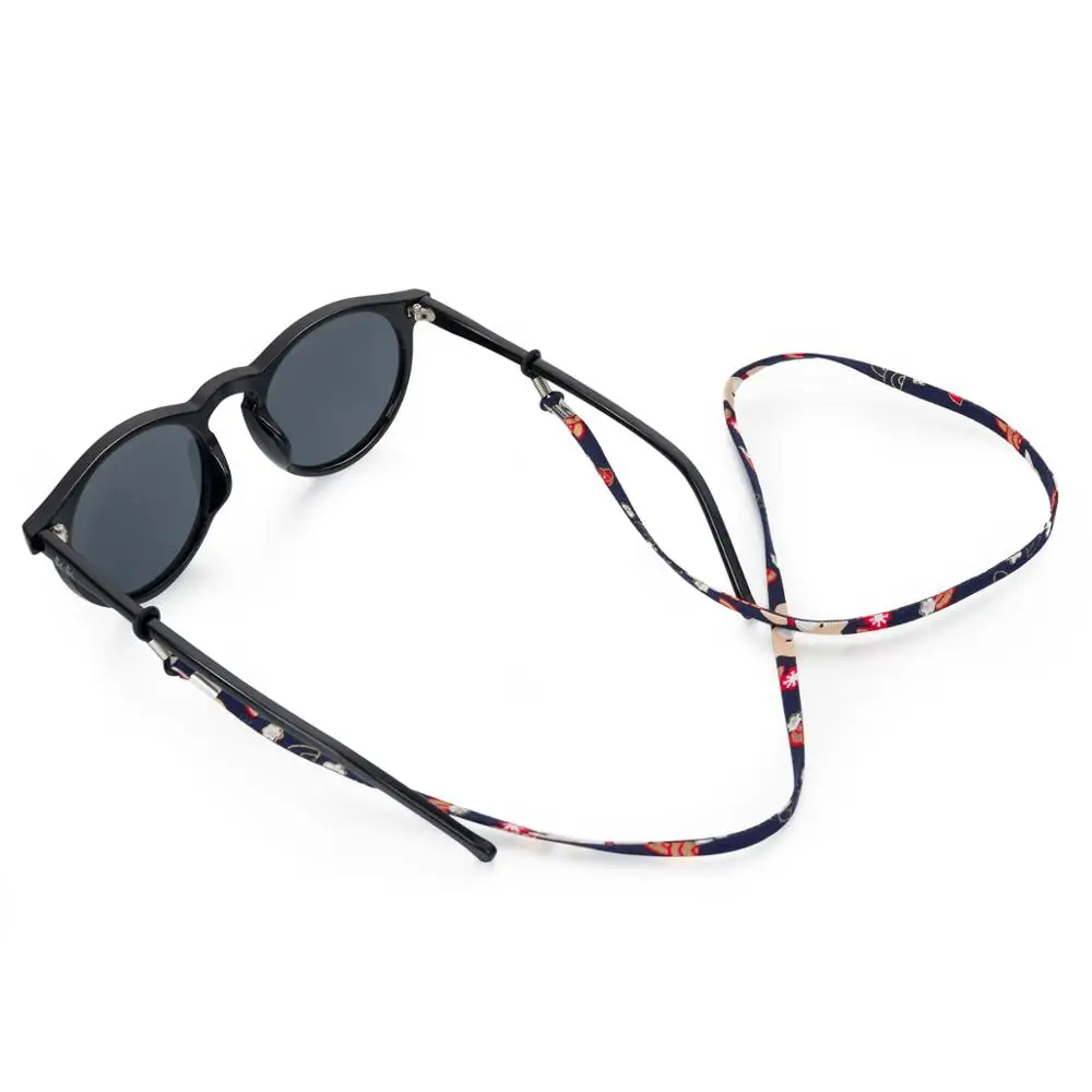 Классические контраст очки в стиле пэчворк цепь с универсальным силиконовым