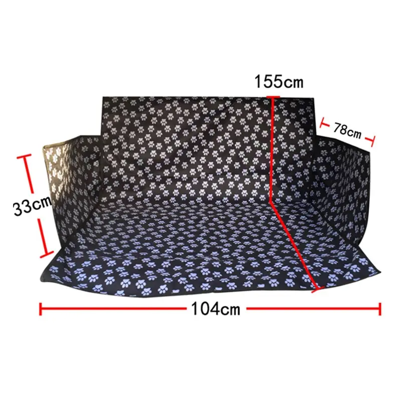 

Trunk Dog Carrier Waterproof Seat Cover Foldable Transportin Protector Cushion Pet Mat Pad Hammock Dog Anti-dirty Accessories