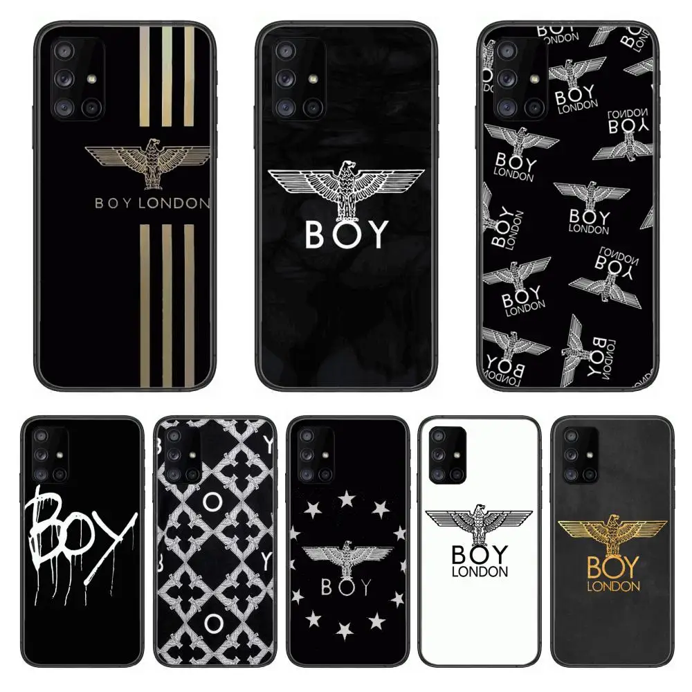 

Case British luxury brands Phone Case Hull For Samsung Galaxy A 90 50 51 20 71 70 40 30 10 80 E 5G S Black Shell Art Cell Cove