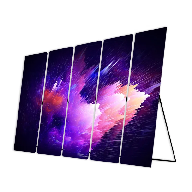 Koop Panel Poster 2.5 Adverisment Banner Billboard Showcase Signage Leverancier Opknoping Hd Display Led Spiegel Video Screen Voor Kiosken