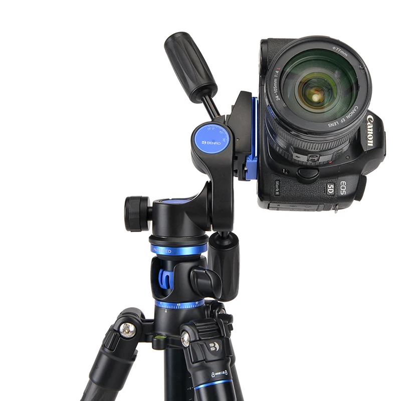 Трехмерная головка Benro HD1A HD2A HD3A из алюминия с пластиной PU60 QR головки для штатива