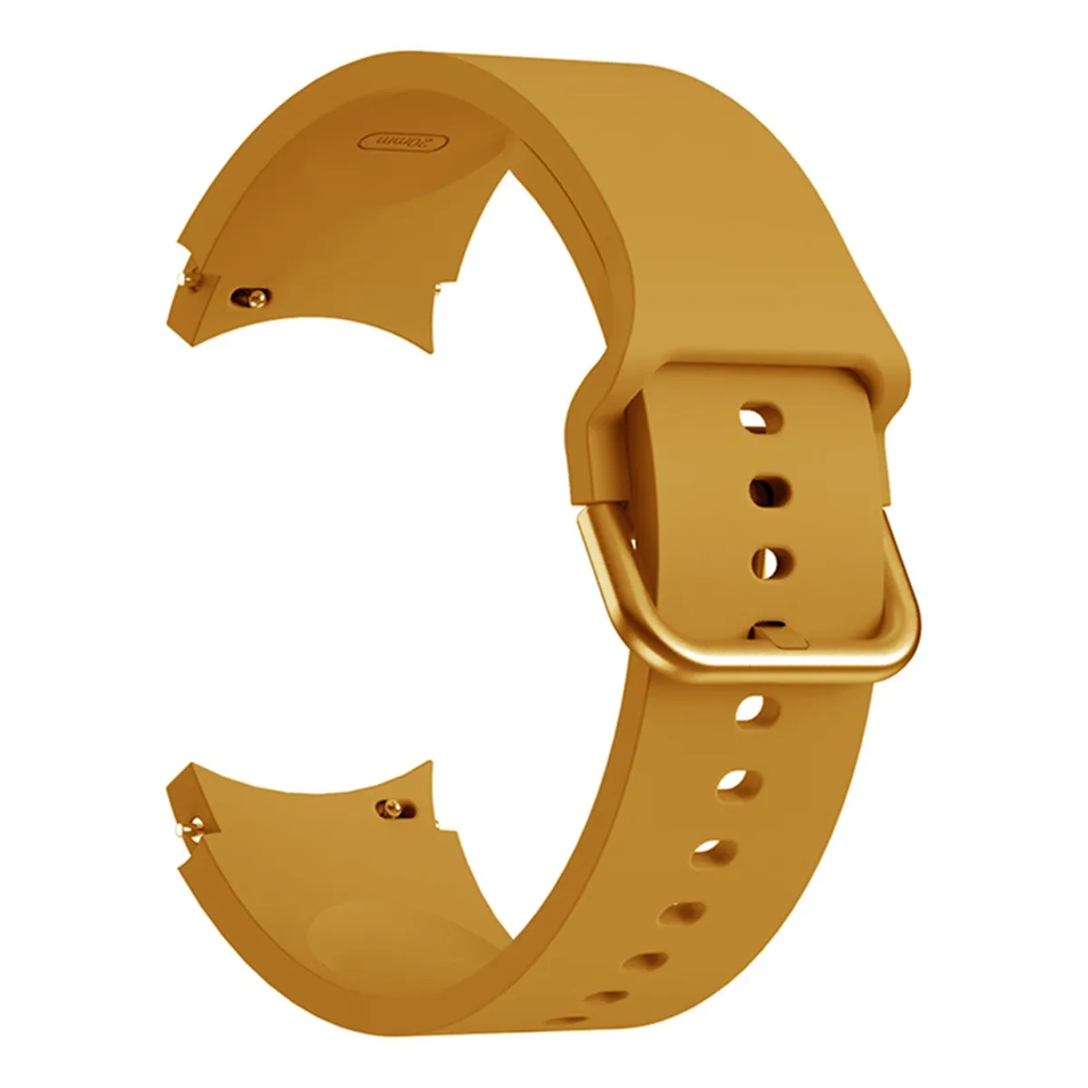 Ремешок 20 мм для Samsung Galaxy Watch 4 Classic 46 мягкий спортивный браслет наручных часов