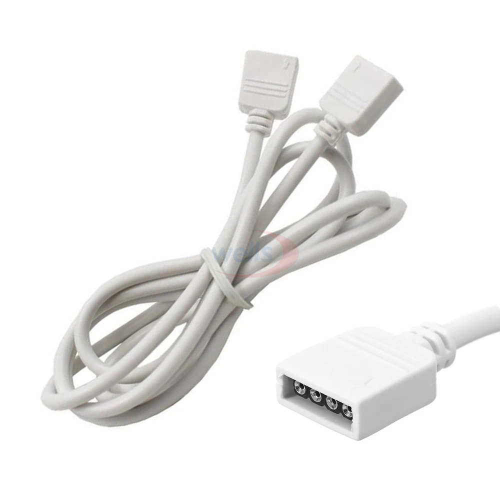 1 м 2 5 30 см 4-контактный RGB светодиодный удлинитель соединительный кабель провод с