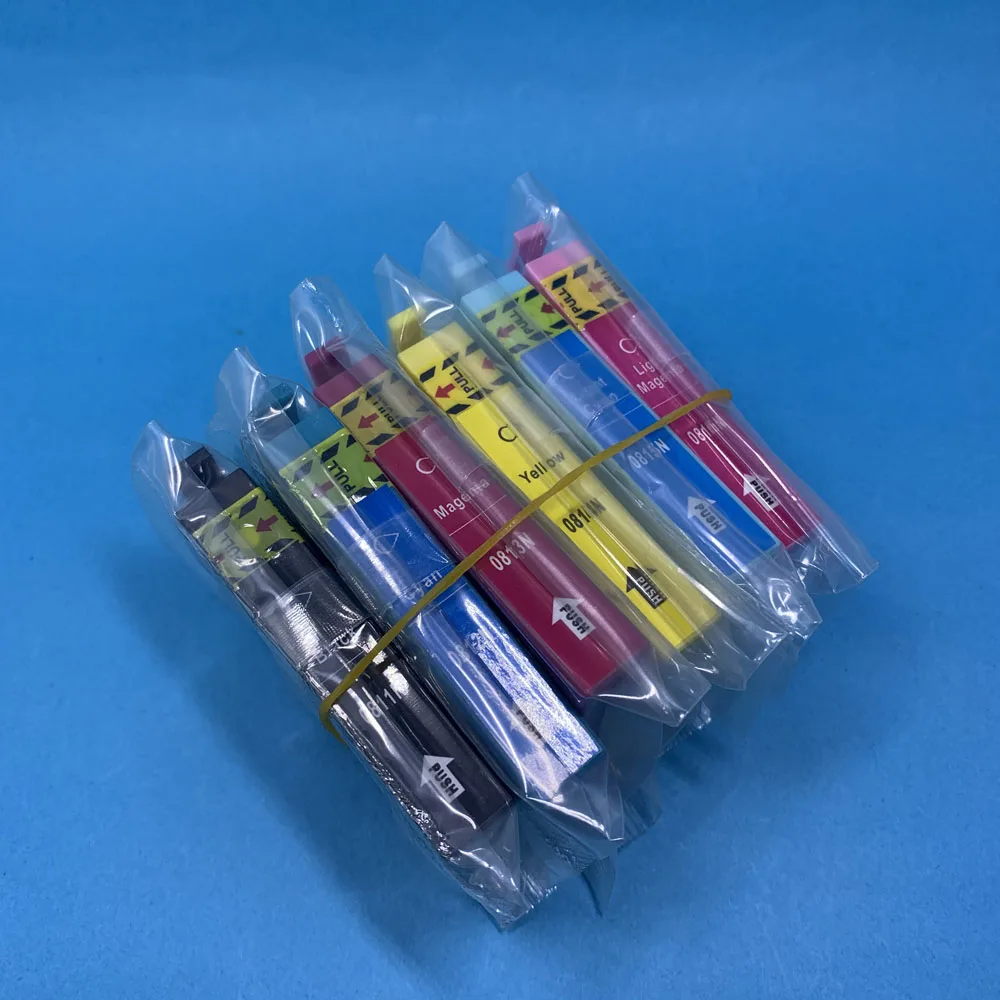 Совместимый чернильный картридж YOTAT T0811 T0811N - T0816N для Epson Stylus Photo