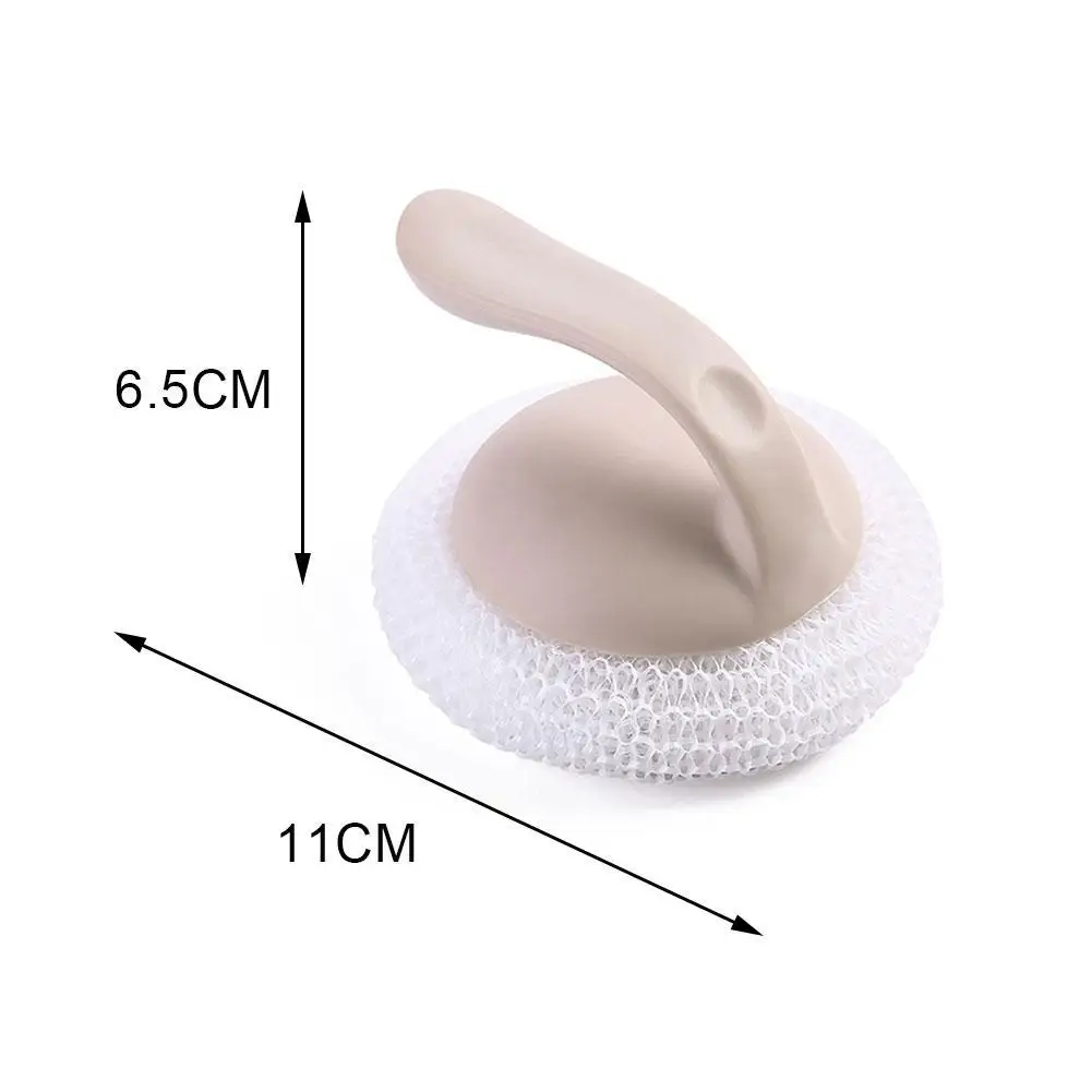 

Cleaning Brushes with Handle Bathroom Kitchen Decontamination Sponge Magic Brush Cleaning Eraser Home Clean Scouring Pads B L7J5