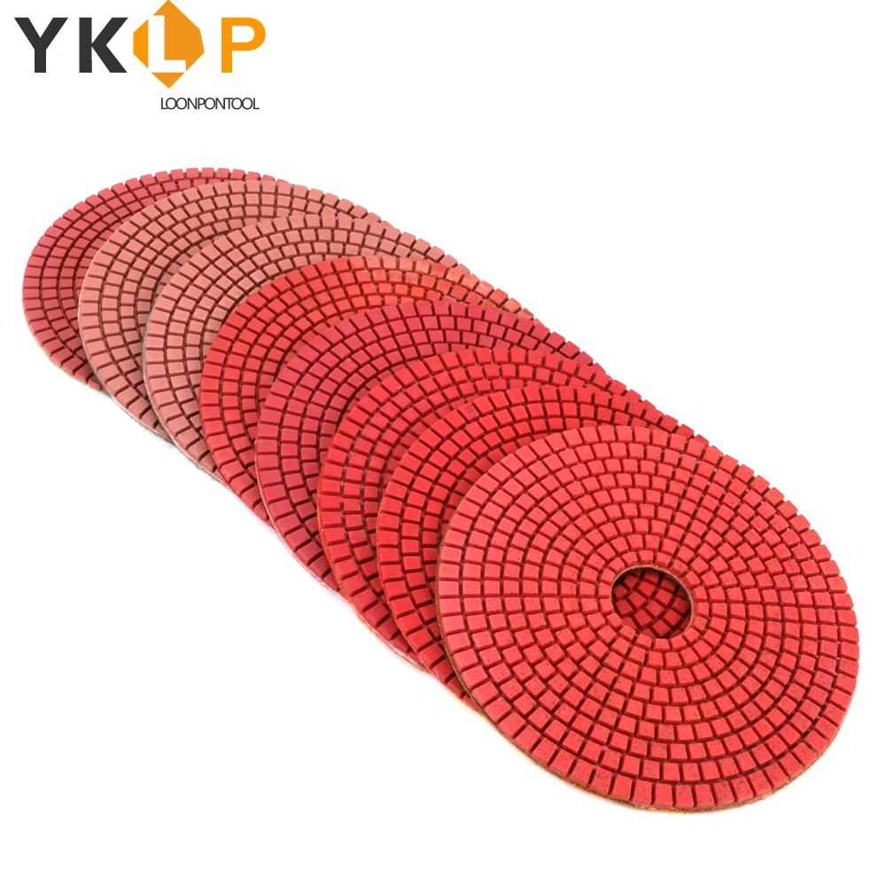 1 шт. Алмазные полировальные колодки сухой/влажной полировки Гранит Бетон мрамор