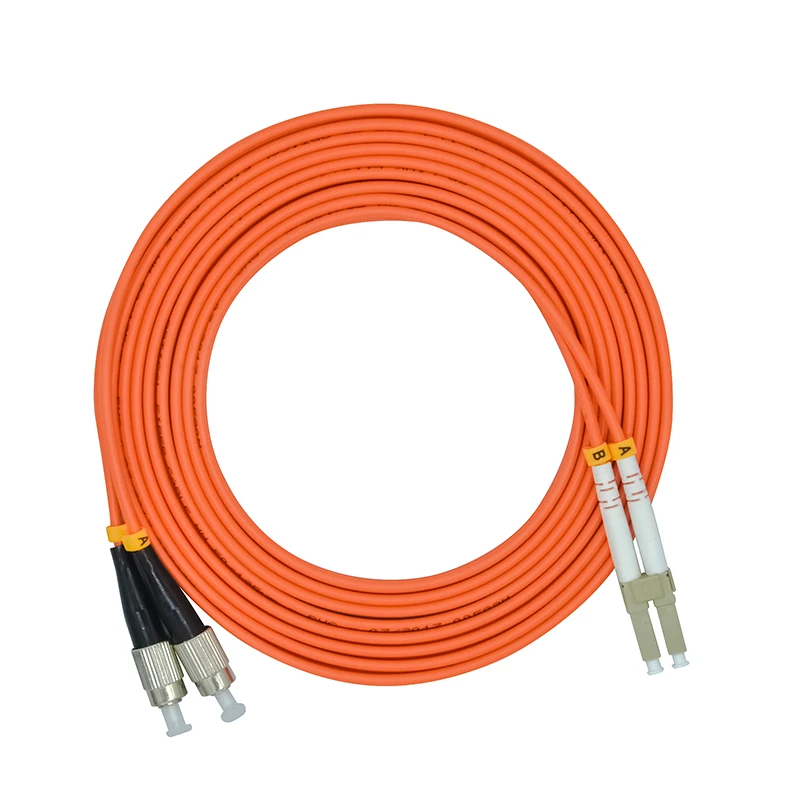 

30 Meters LC/PC-FC/PC,3.0mm Diameter,OM2 Multimode 50/125,Duplex,LC to FC Optical Fiber Patch Cord Cable