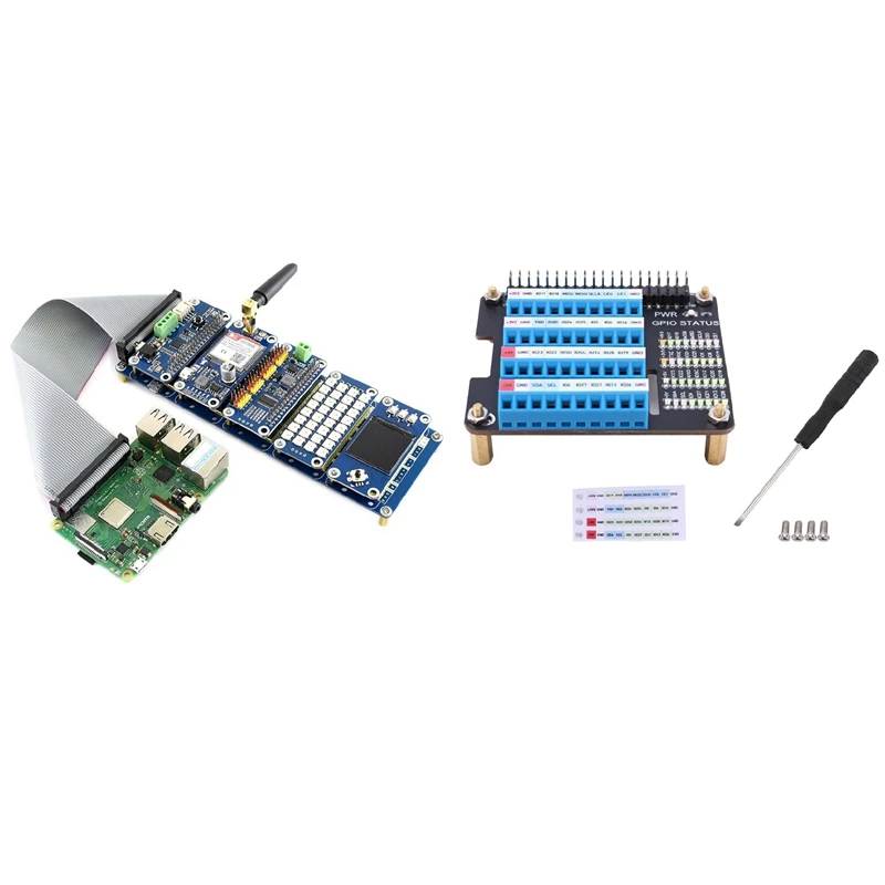 

1 шт., комплект Расширительных коннекторов для Raspberry Pi Gpio