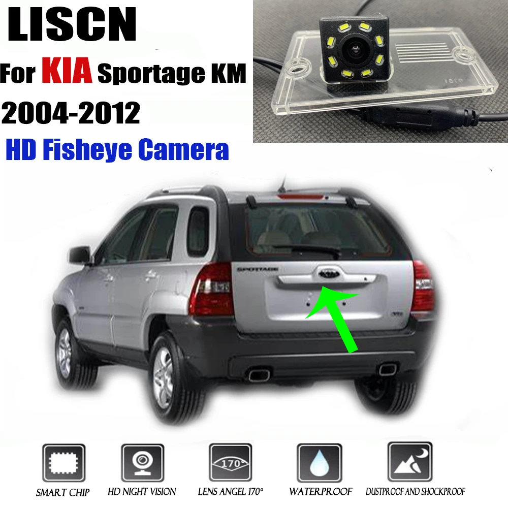 Камера заднего вида HD для KIA Sportage KM 2004 2005 2006 2007 2008 2009 2010 2012 ночная камера Visioin/задняя