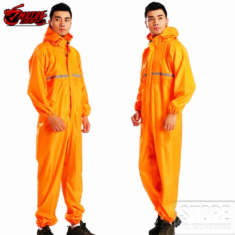 Fashion Motorcycle Raincoat Full body Conjoined Raincoats Overalls Men Women Fission Rain suit SIZE:S--XXXXL | Автомобили и