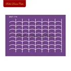 Королевский кремовый сетчатый трафарет для мастики, трафарет для торта, шаблон для свадебной ткани, форма для торта, инструмент для украшения торта, формы для выпечки