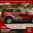 Автомобильные наклейки подходят для Ford Everest 2015 2016 2017 2018 2019 мультфильм сбоку средства ухода за кожей полосы графических виниловые классные наклейки на автомобиль аксессуары