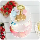 Съемная пластиковая подставка для свадебного торта 3 уровня тесто фрукт для кекса хранения тарелка сервировочная десерт держатель Свадебная вечеринка украшения дома