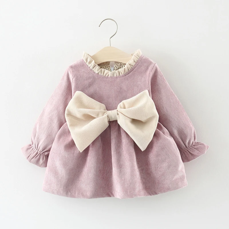 Melario Baby Girl Dress Long Sleeve Spring Winter Dress 1 Year Birthday Princess Dresses Toddler Girls Christmas Clothes Vestido