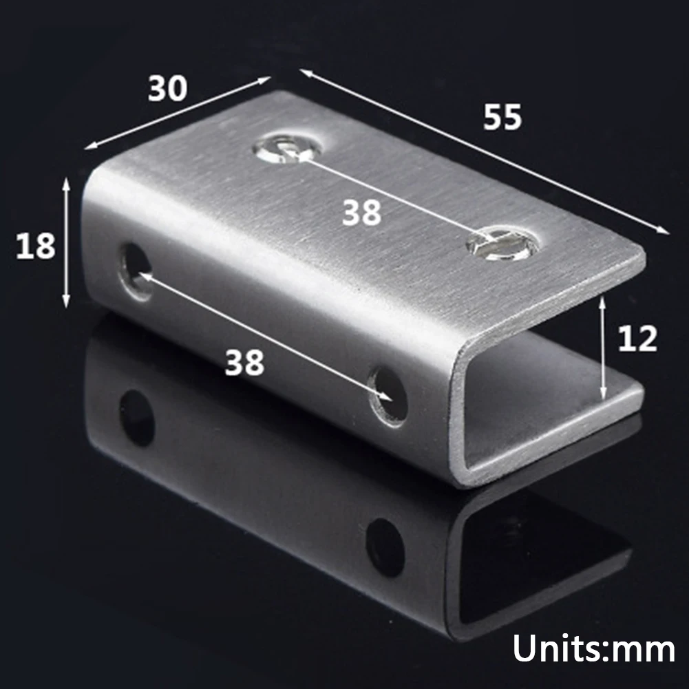 2 шт петля зажим двери поддержка Шкафа Ванная комната кронштейны фиксированная