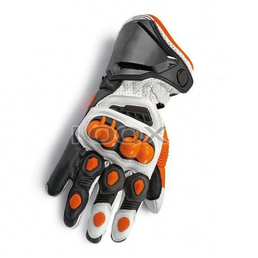 

Alpine Pro Motorcycle Leather Long Gloves Racing Motorbike Moto Men's Gloves Black