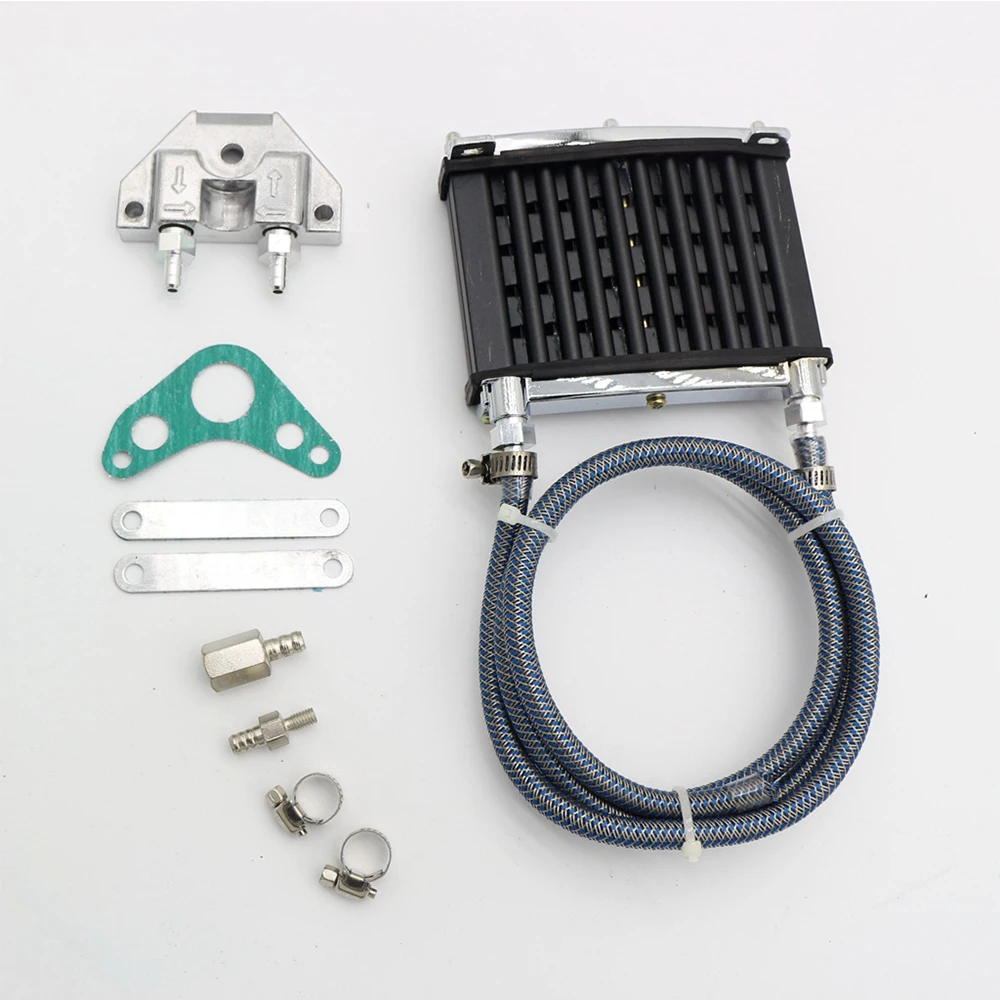 

Oil Cooler Cooling Radiator For 50cc 70cc 90cc 110cc 125cc Dirt Pit Bike ATV (black)