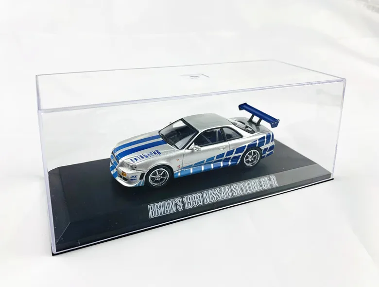 GreenLight 1:43 BRIAN'S 1999 нсрб в SKYLINE GT R бутик брелок для автомобильных ключей игрушки