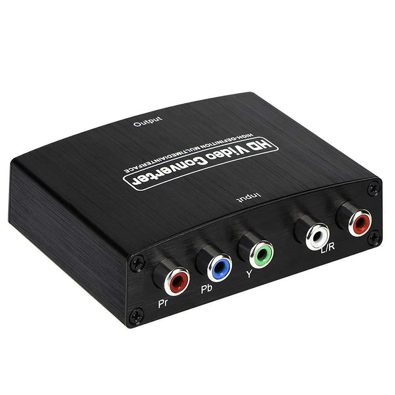 

YPBPR To HDMI 1080P HDMI To RGB YPbPr Component Video Converter With R/L Audio Adapter Converter For TV PC DVD Monitor