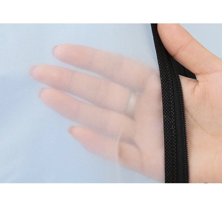 

1 Pcs Transparent Hang Bag Clothing Dust Cover Home Storage Organizer Dustproof Bag Plastic Cloth Hanging Garment Suit Coat Bag
