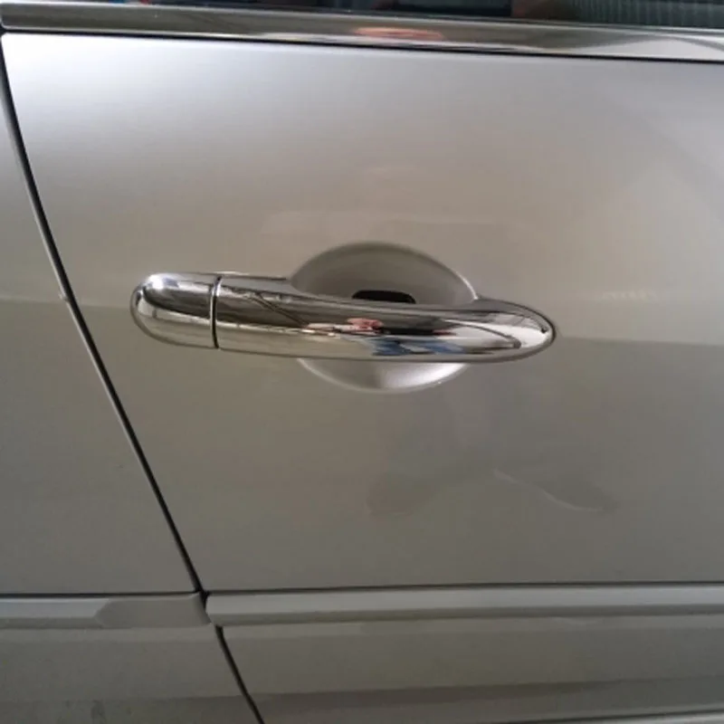 Для Renault Clio 3 Iii Mk3 хромированная крышка ручки двери ABS пластиковая отделка автомобиля Стайлинг авто аксессуары 8 шт