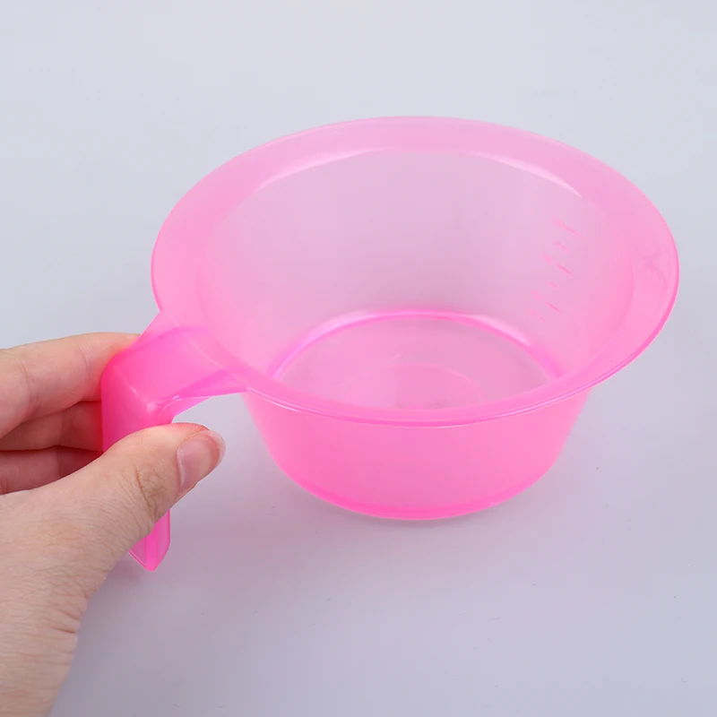 1 шт. розовая чашка для окрашивания волос парикмахерской краска ТИНТ