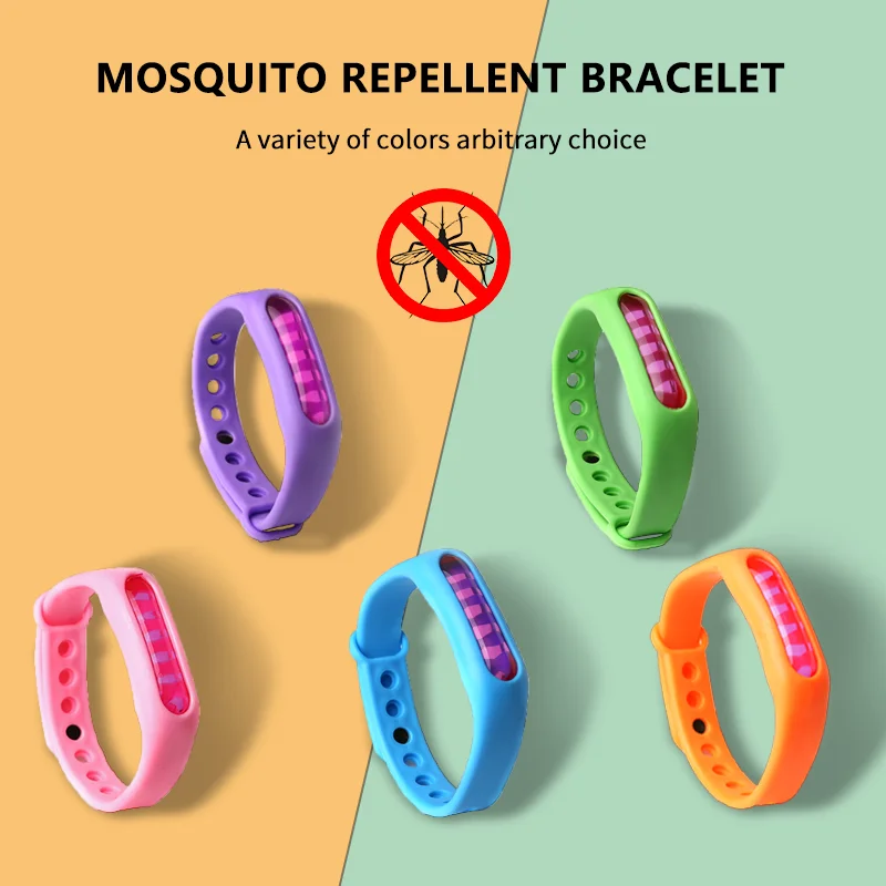 Летние комаров силиконовый браслет для детей и взрослых капсулы насекомых