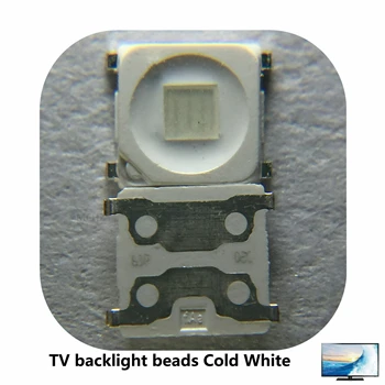 100 шт./лот SMD СВЕТОДИОДНЫЙ 3228 3V Синий 2828 1,5 Вт высокой мощности Мощность для SAMSUNG ТВ Подсветка - Испускаемый цвет: TV-Blue VF3.6