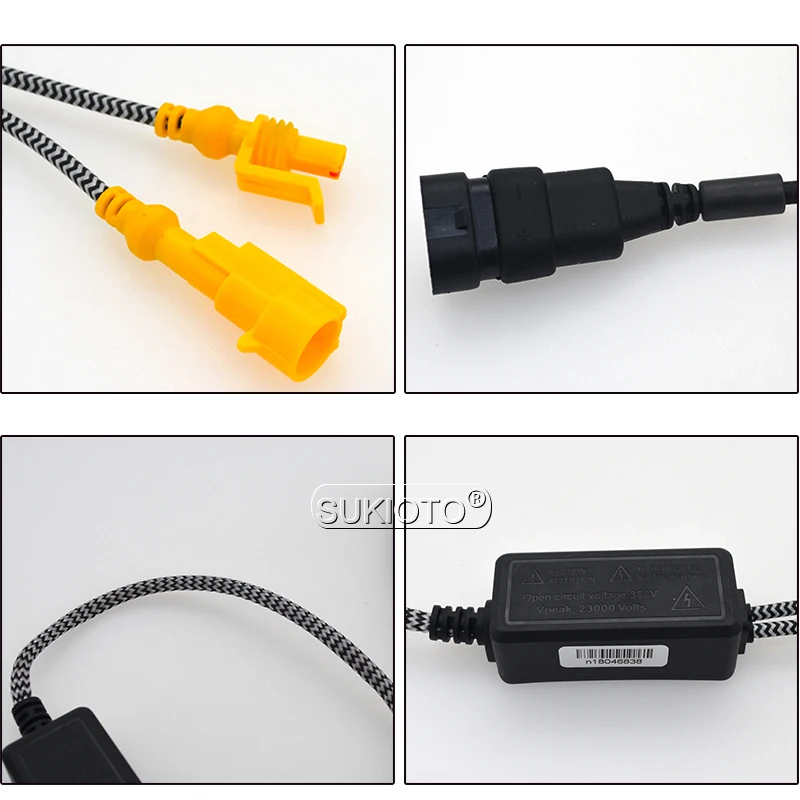 Универсальный ксеноновый балласт для автомобильных фар SUKIOTO 2 шт. 12 В 24 75 Вт