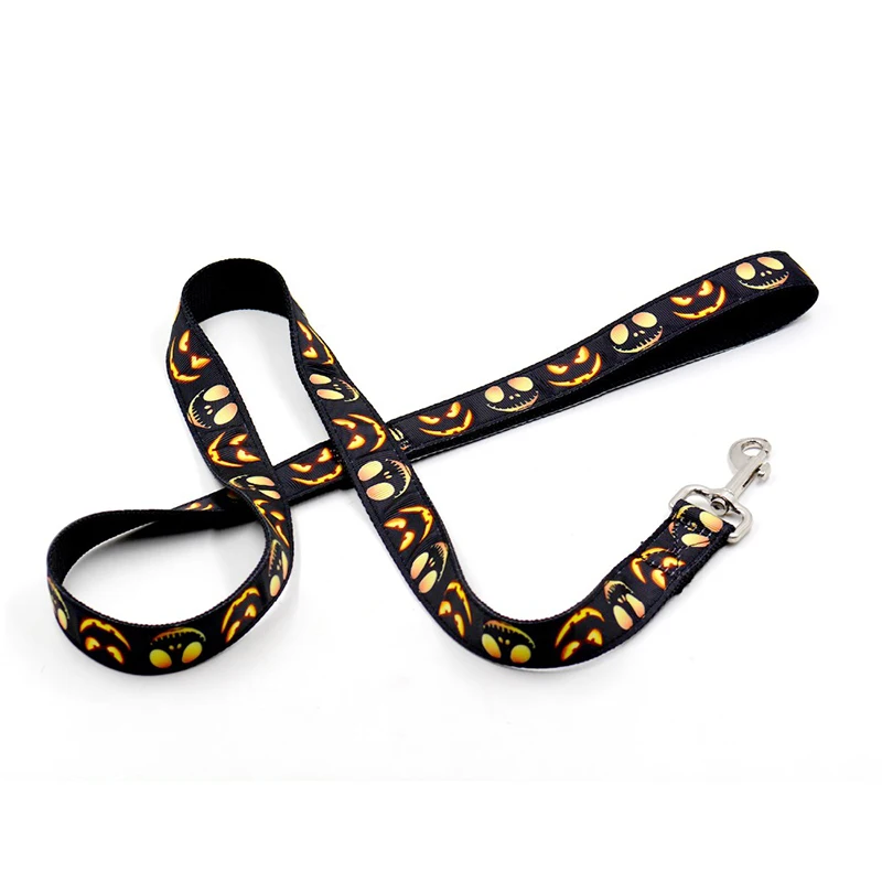 Мода нейлон Хэллоуин поводок для собак сильных домашних животных Собака Щенок